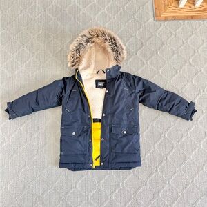 Lands' End Navy winter Jacket 💛💙